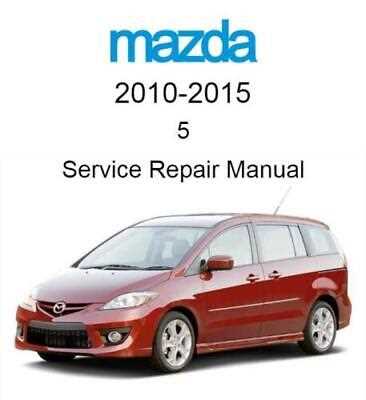 mazda 5 repair manual