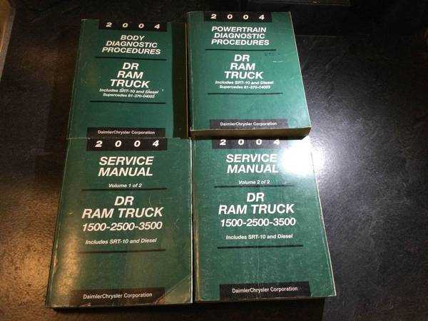 2004 dodge ram 3500 repair manual