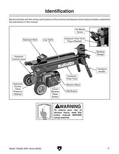 electric log splitter repair manual