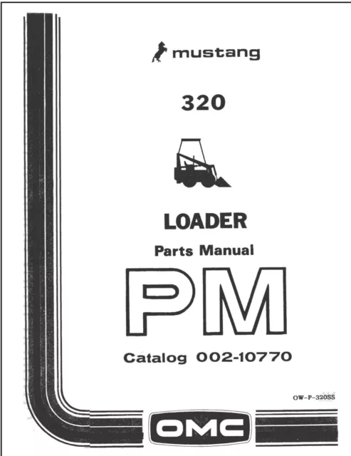 mustang skid steer repair manual