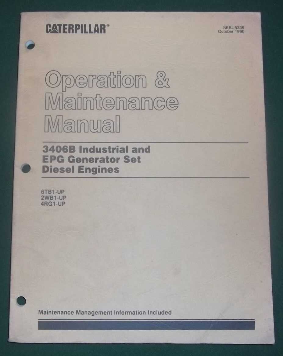 3406b cat engine repair manual