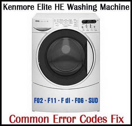 kenmore elite he4t washer repair manual