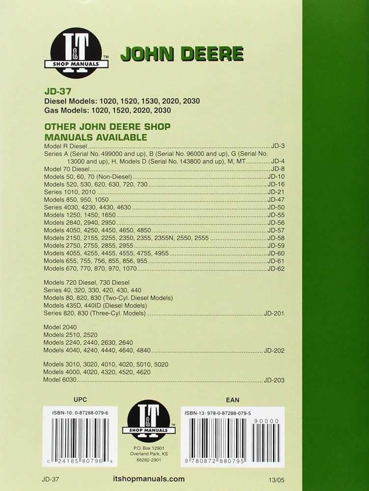 john deere 3038e repair manual