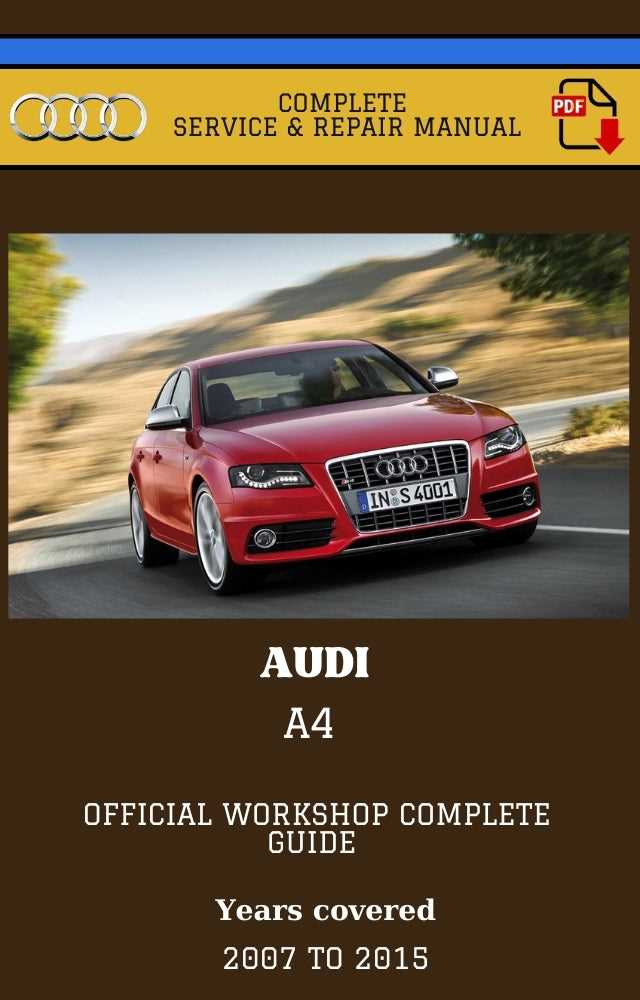 audi repair service manual