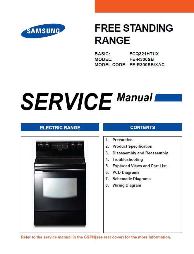 repair manual for samsung microwave