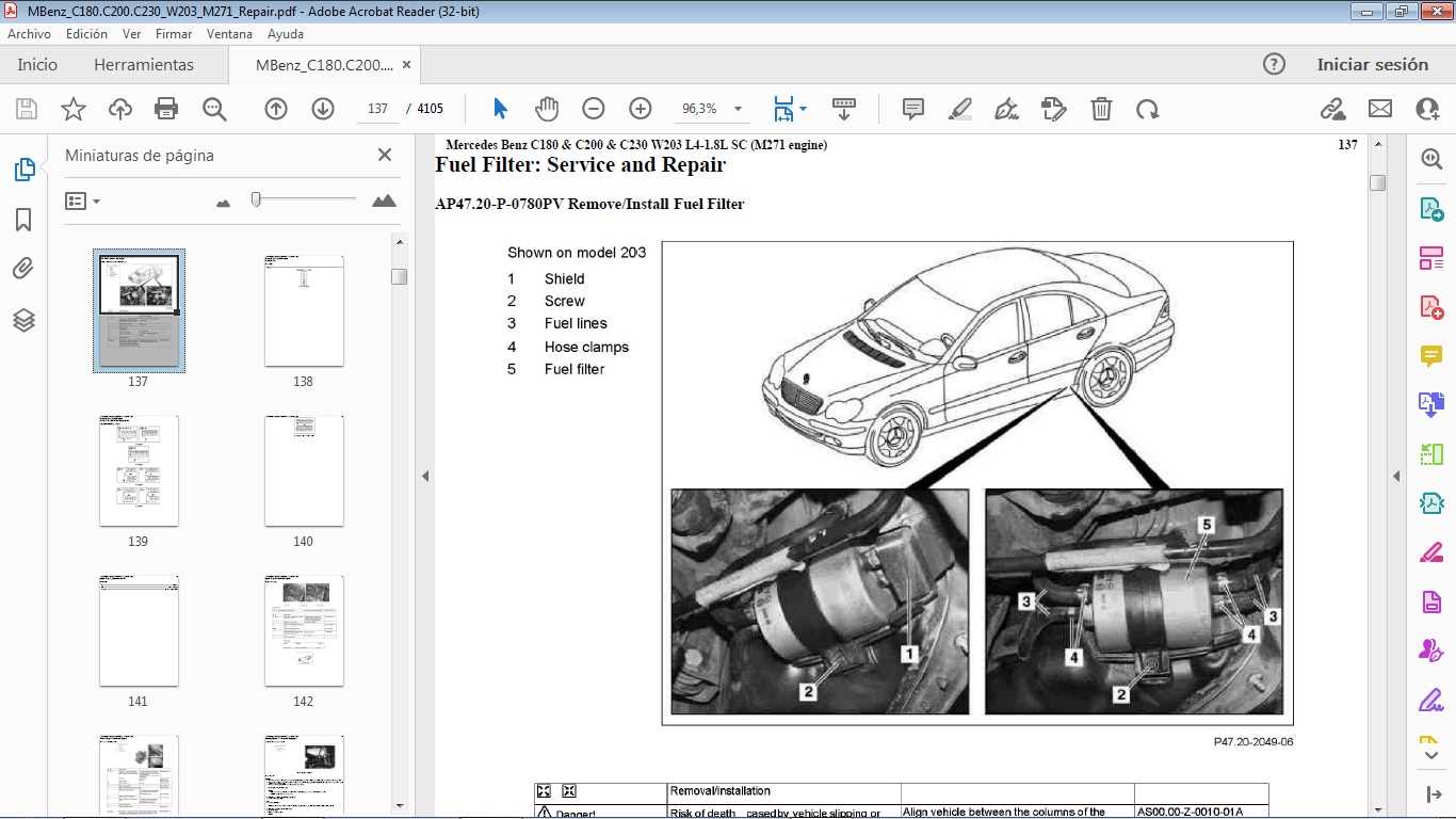 mercedes c230 repair manual