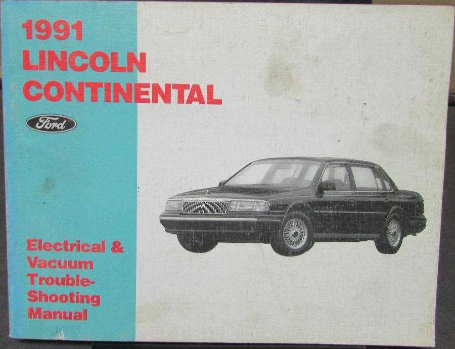 2002 lincoln continental repair manual