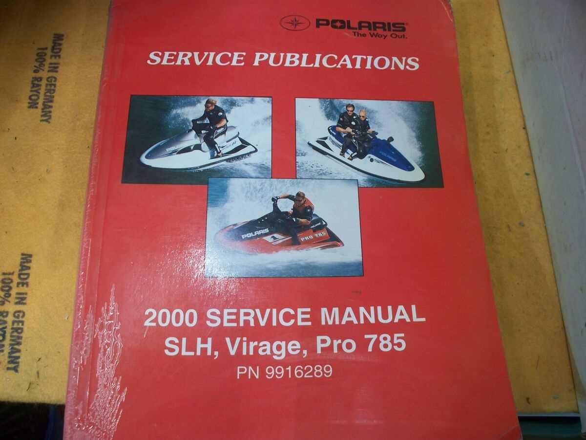 polaris jet ski repair manual