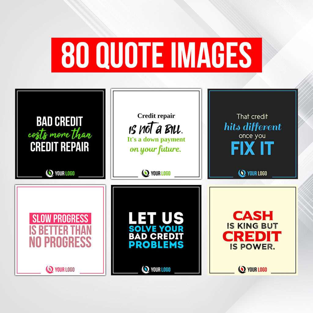 free credit repair manual