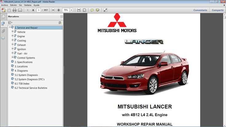 2004 mitsubishi lancer repair manual