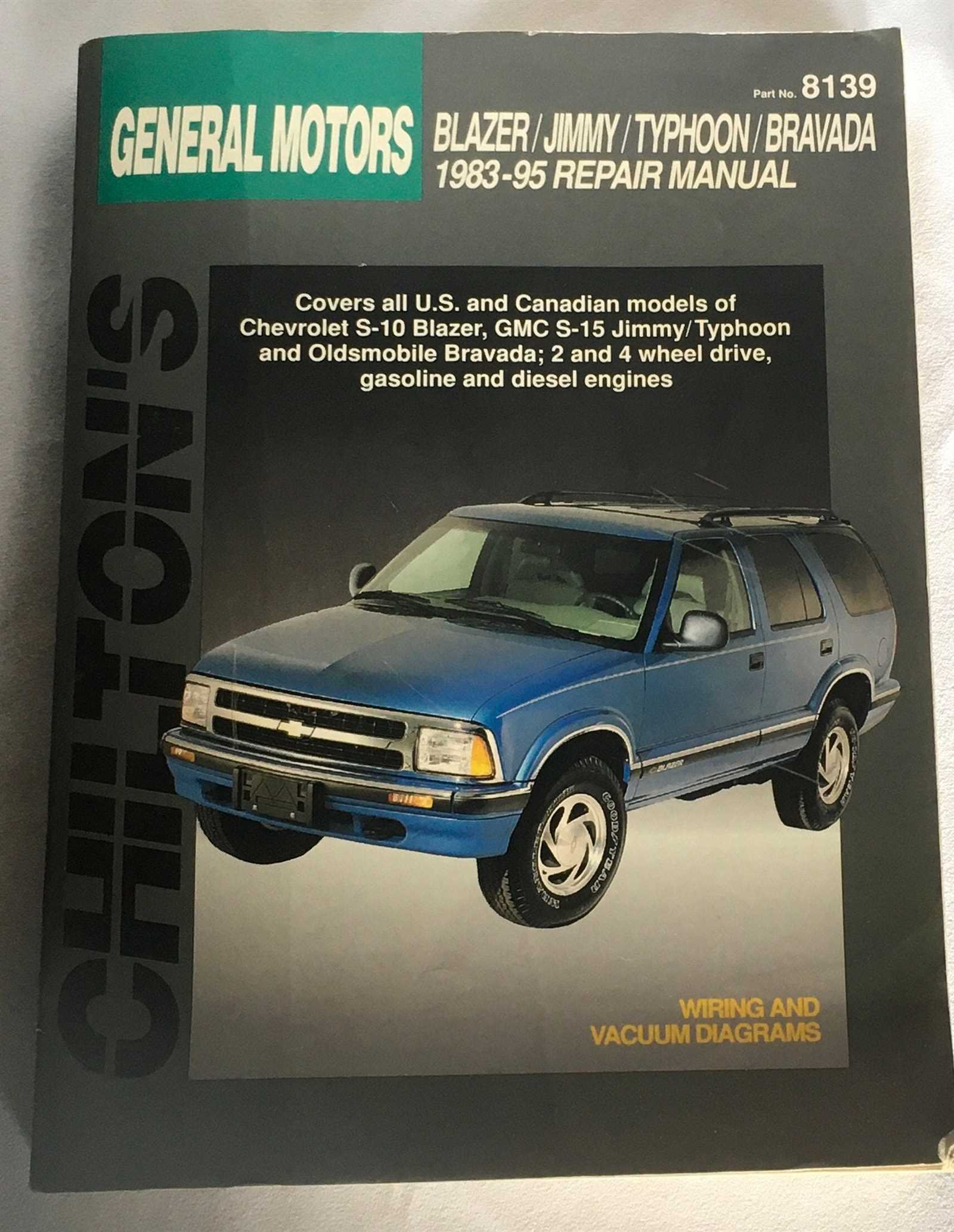 k5 blazer repair manual