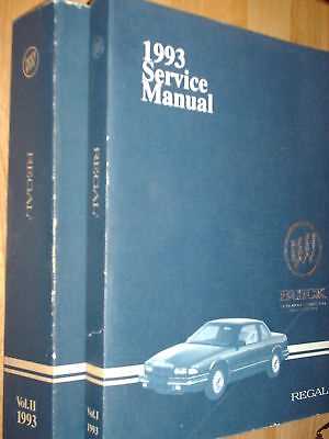 1993 buick regal repair manual