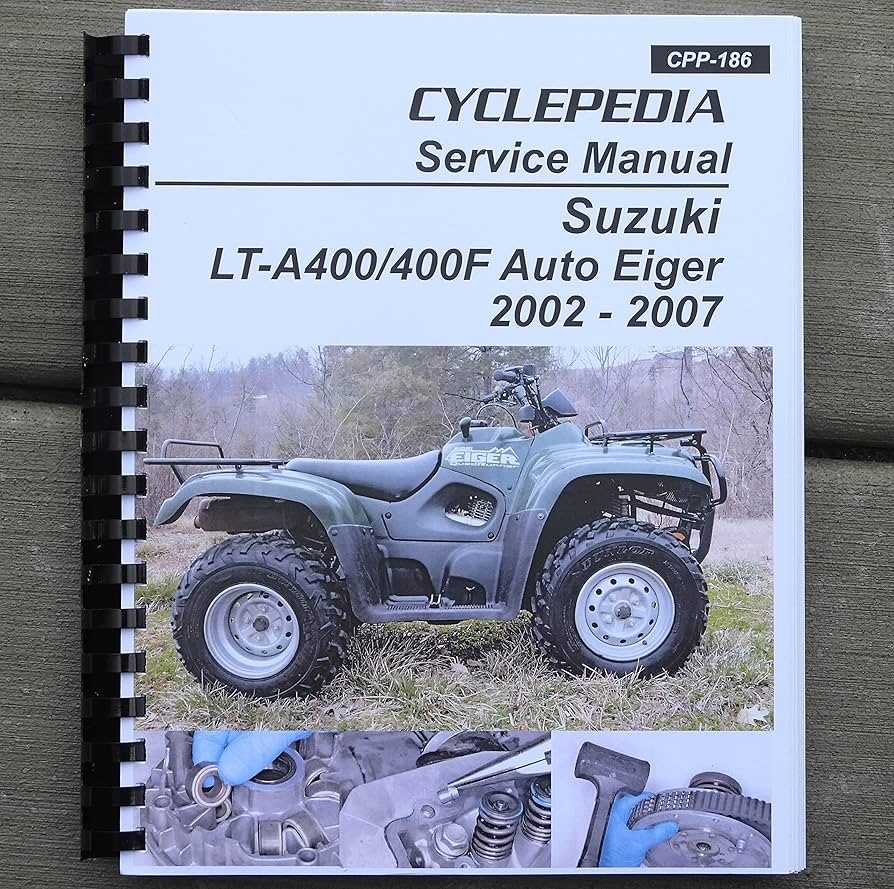 suzuki four wheeler repair manual