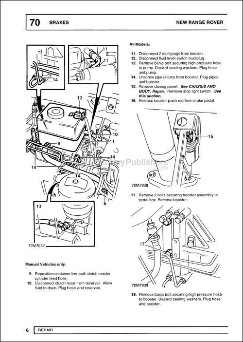 2004 range rover repair manual