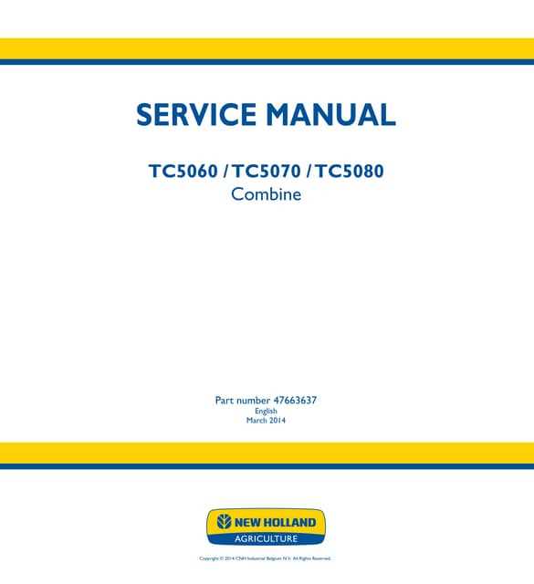 new holland tc30 repair manual