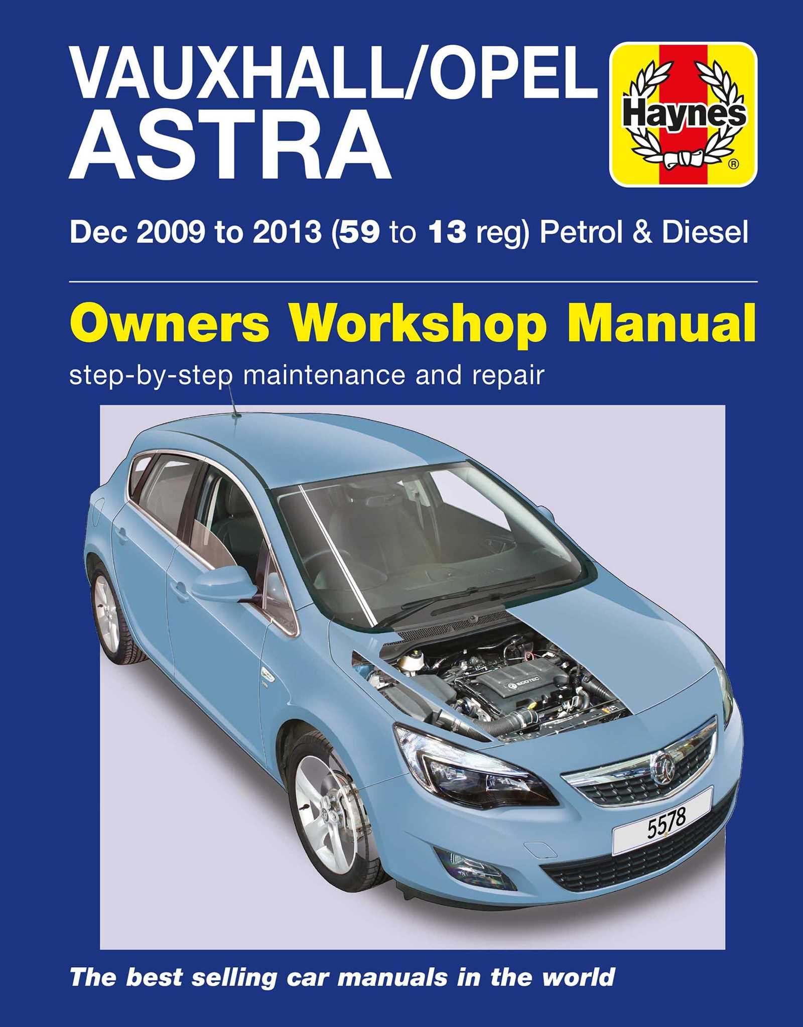 opel astra repair manual