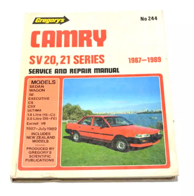 toyota camry 1987 repair manual