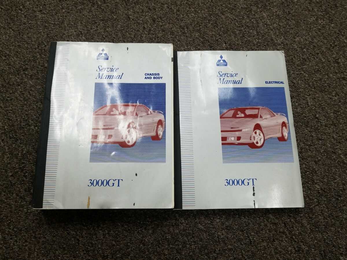 1994 mitsubishi 3000gt repair manual