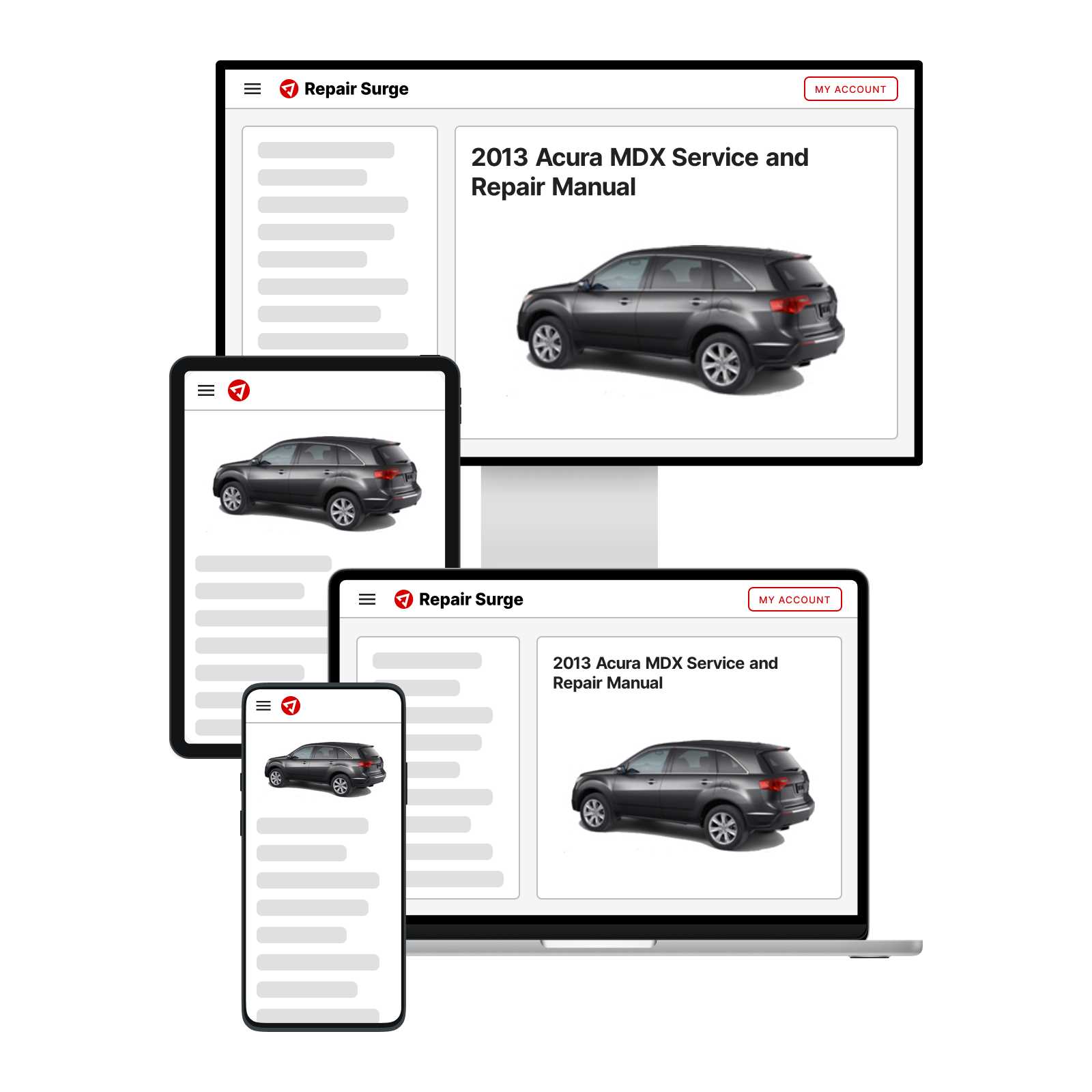 2003 acura mdx repair manual