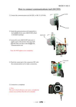 nikon d3100 repair manual