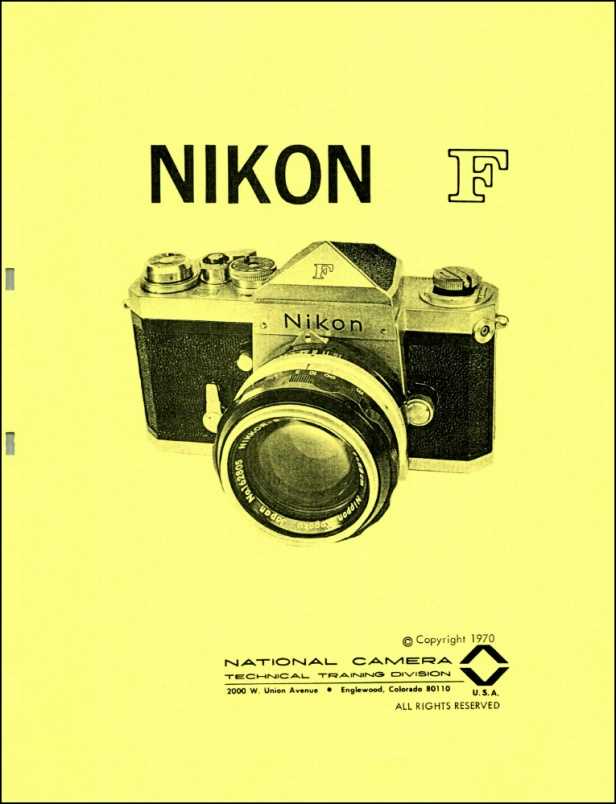 nikon lens repair manuals