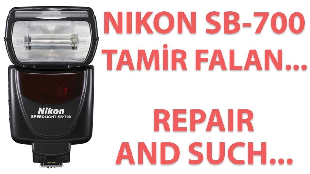 nikon sb 700 repair manual