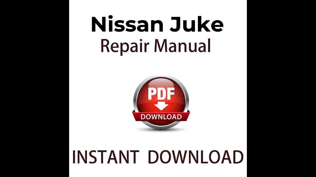 nissan juke repair manual