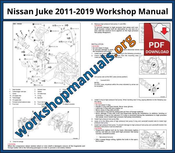 nissan juke repair manual