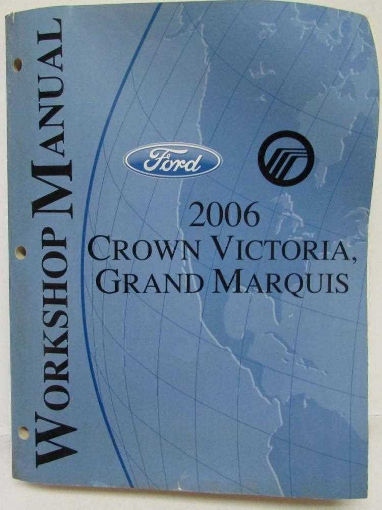 2006 mercury grand marquis repair manual