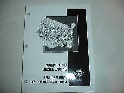 mack truck engine repair manual