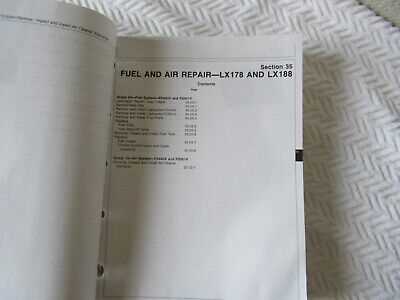 john deere lx188 repair manual