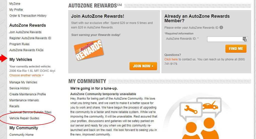 autozone car repair manuals