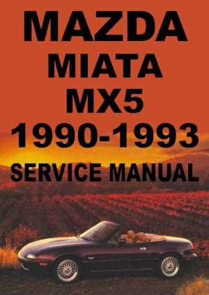 mazda miata repair manual