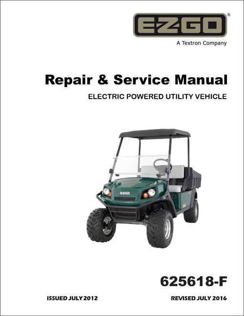 ezgo golf cart repair manual