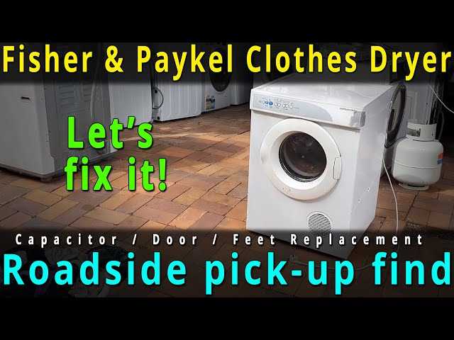 fisher and paykel dryer repair manual