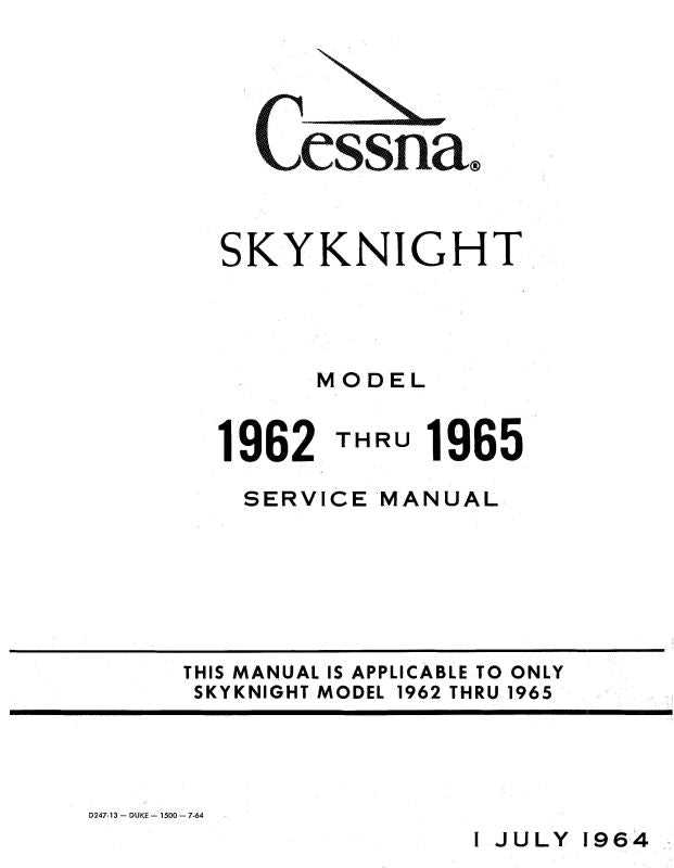 cessna 172 repair manual