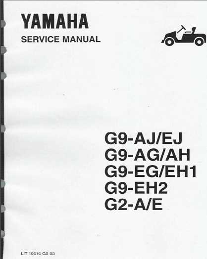 yamaha g2 golf cart repair manual