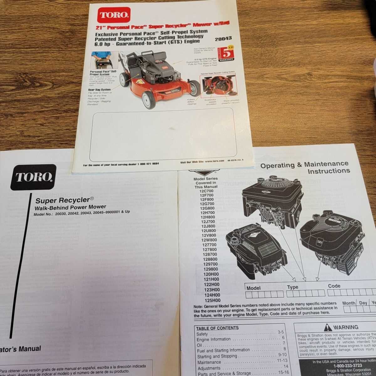 toro 22 recycler repair manual