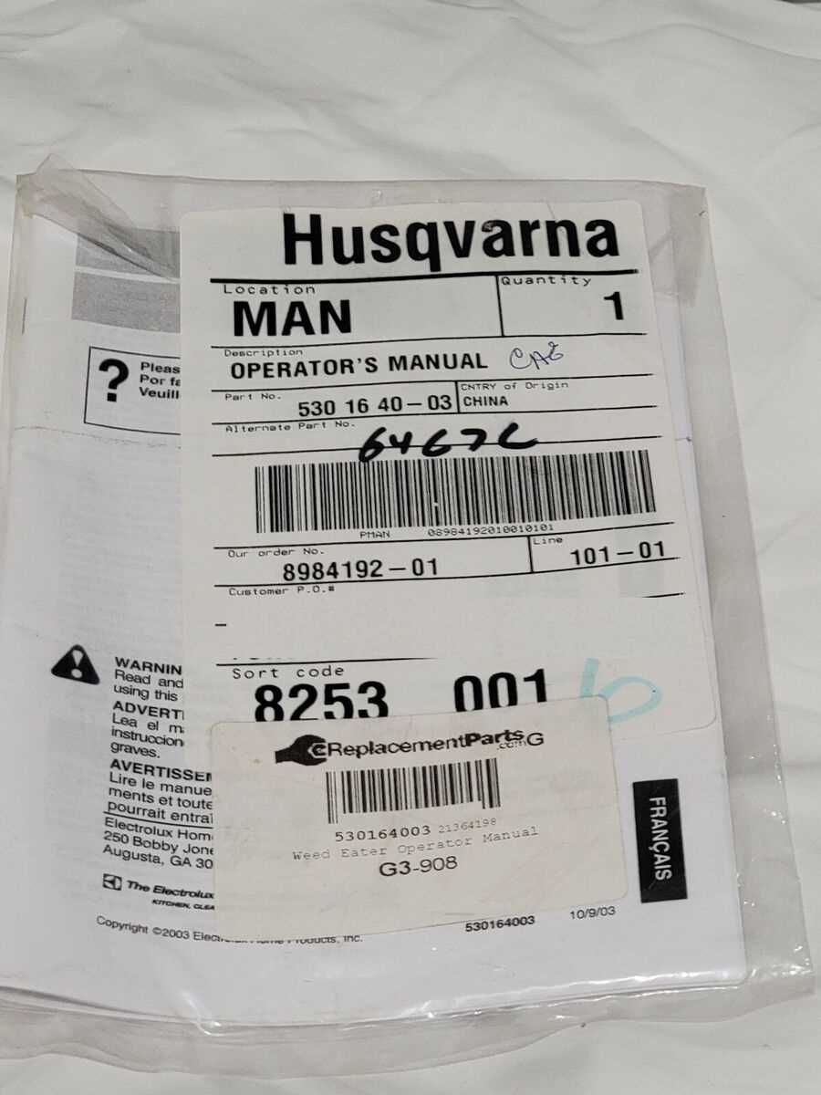 husqvarna 223l repair manual