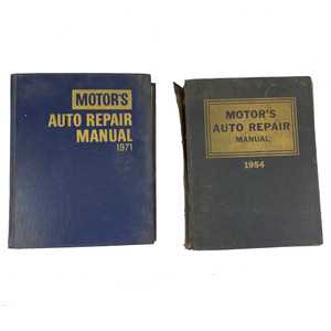 motor auto repair manuals