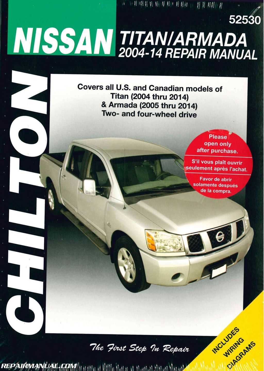 nissan auto repair manual