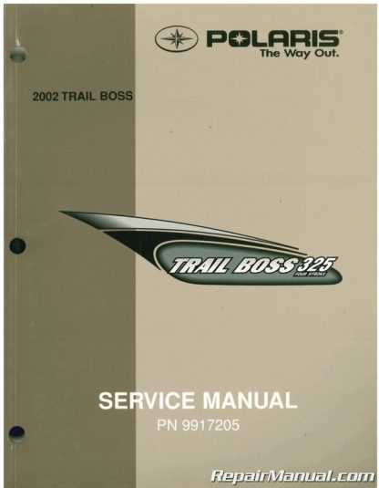 2004 polaris sportsman 600 repair manual