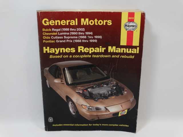 2001 pontiac montana repair manual