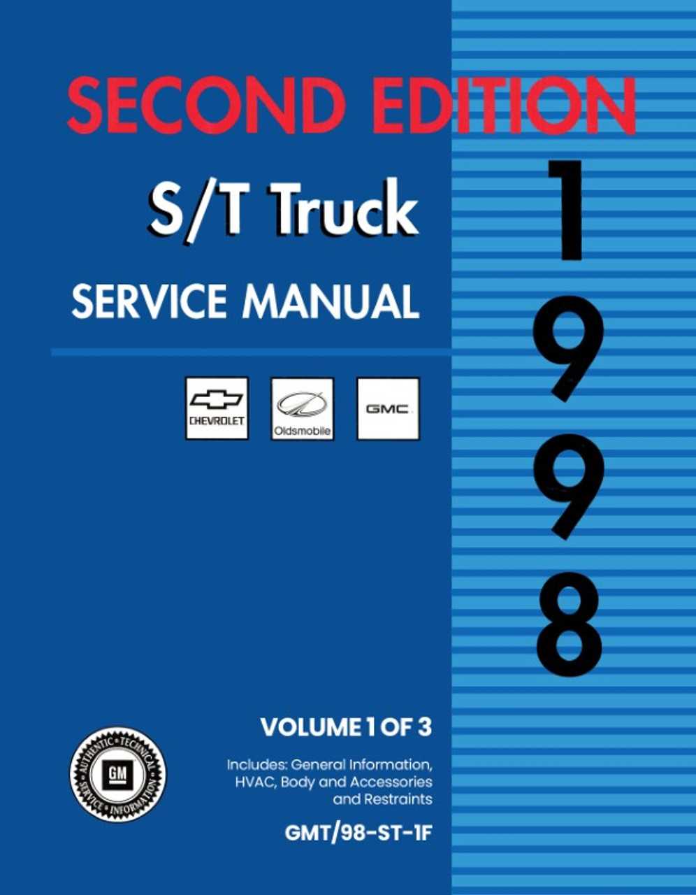 1998 chevy s10 repair manual