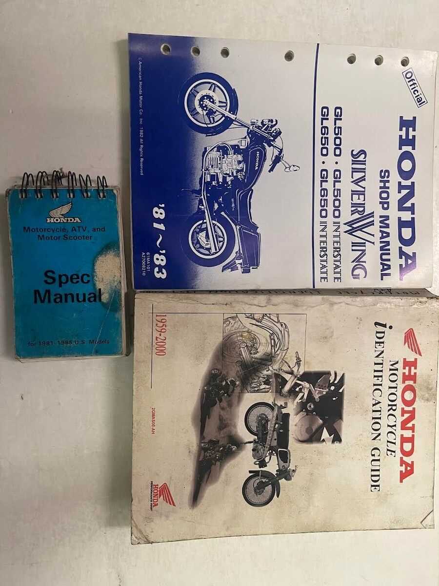 1982 honda silverwing gl500 repair manual