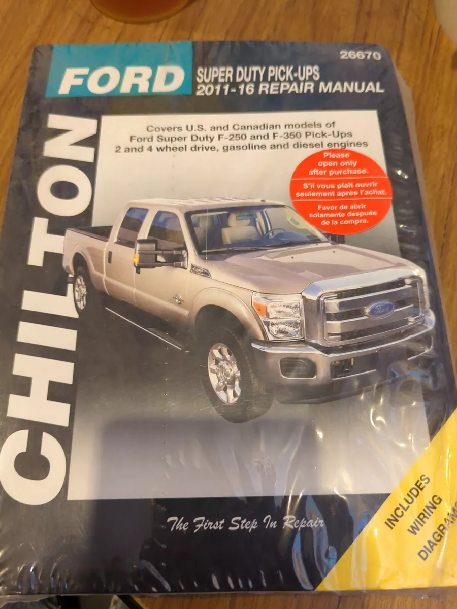 chilton ford truck repair manual