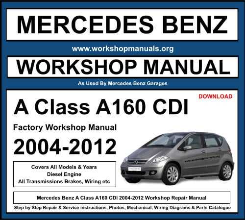 free mercedes repair manual