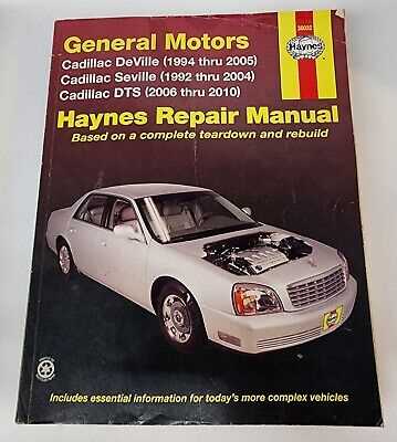 1994 cadillac sedan deville repair manual