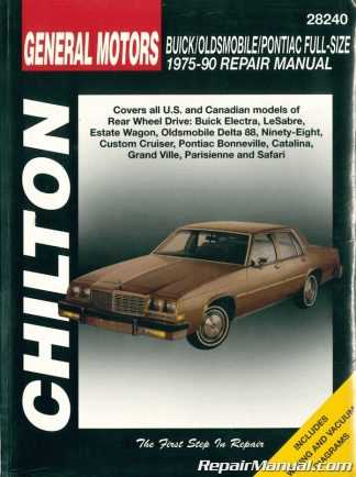 96 buick regal repair manual