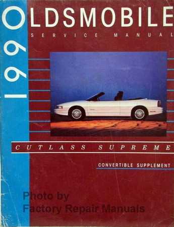 oldsmobile cutlass repair manual